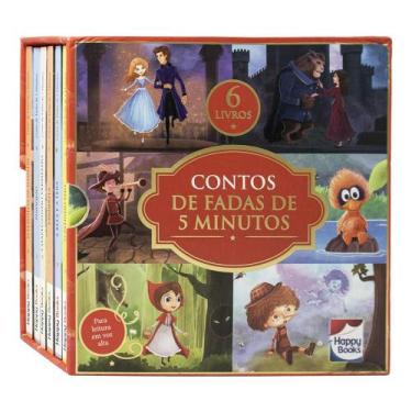 Imagem de Livro - BOX Contos de fadas de 5 minutos C/6 LIVROS SORT. (6 Títulos)