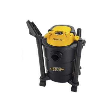 Imagem de Agratto Aspirador de po e agua GT1500 Turbo PR AM 11L 1400W 127V, preto/amarelo
