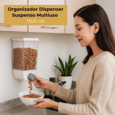 Imagem de Organizador Dispencer Suspenso Multiuso 1500ml - TOP RIO
