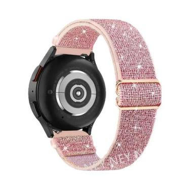Imagem de Pulseira Elástica Brilhante Para Samsung Galaxy Watch 6-7-4-5 pro Clas