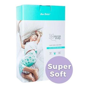 Imagem de Capa de Colchão Antiácaro Para Berço Americano Super Soft Alergoshop