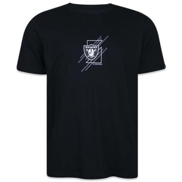 Imagem de Camiseta New Era Regular Nfl Las Vegas Raiders Sport Manga Curta