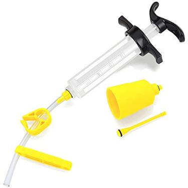 Imagem de YAKAMOZ Kit de sangria de freio de bicicleta hidráulica Ferramenta de sangramento de óleo mineral para freios Shimano Mountain Bike MTB