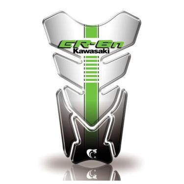 Imagem de Protetor De Tanque Adesivo Moto Kawasaki ER-6N - Teu Adesivo, Prata