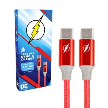 Imagem de Cabo Carregador Rápido Turbo Usb-C Tipo C The Flash Original - 5+, DC 