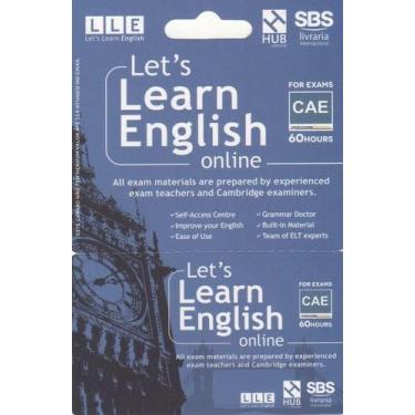 Imagem de Let's Learn English Card - For Exams - CAE (6 Months) - Hub Editorial