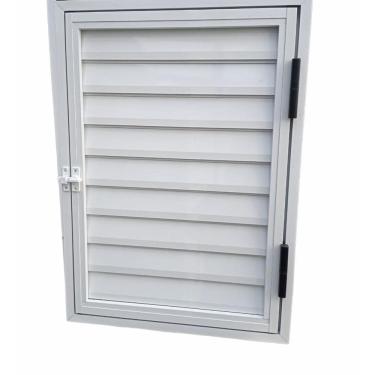 Imagem de Portinhola 1 Folha Esquadrias Brasil 40x40 Branco Direito