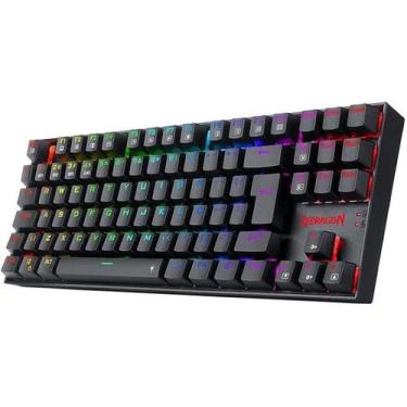Imagem de Teclado Gamer Sem Fio Redragon K660 Pro Tkl Rgb, 87 Tec - ASUS