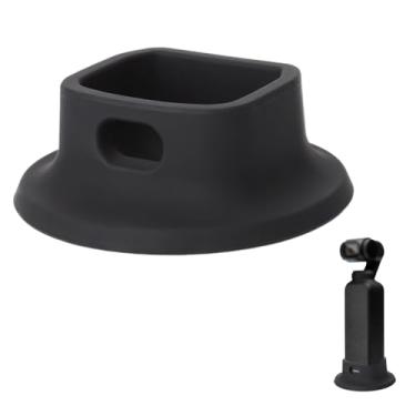 Imagem de NQEUEPN Base de suporte para câmera, suporte de silicone para mesa, base de silicone antiderrapante, base compacta para suporte de câmera, suporte portátil para câmera DJI Osmo Pocket 3, acessórios