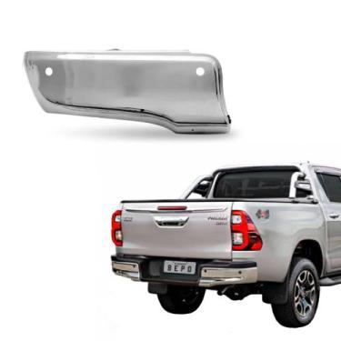 Imagem de Ponteira Para-Choque Hilux 2016 2017 2018 2019 Le C/Furação - Bepo