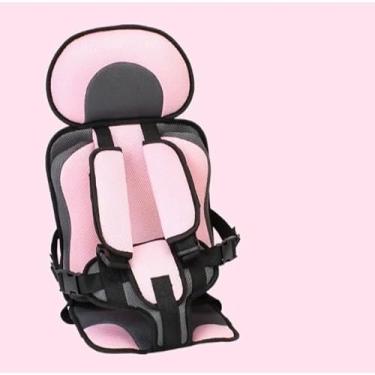 Imagem de Assento Portátil Infantil Acolchoado Respirável Para Crianças De 6 Meses a 5 Anos De Idade MS-901 (Rosa)