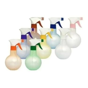 Imagem de 2X Kit 5 Frascos Borrifador Pulverizador Pequeno 300