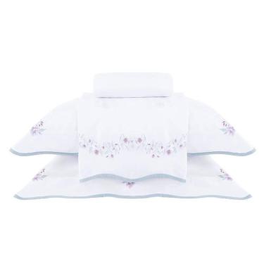 Imagem de Jogo de Cama Donna Gran Percalle 200 Fios - Casal - 4 Peças - Buddemeyer