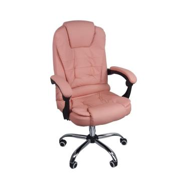 Imagem de Cadeira De Escritório Presidente Reclinável Ergonômica