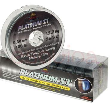 Imagem de Linha de pesca monofilamento platinum xt ottoni com 100m, LINHA 0,50mm