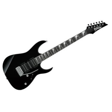 Imagem de Guitarra Ibanez RG Gio HSH Tremolo Black Night Preta GRG170DX-BKN