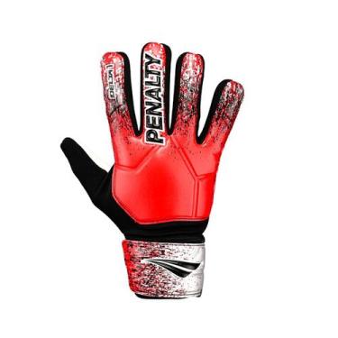 Imagem de Luva De Goleiro Futebol Penalty Adulto Masculino Gramados, Vermelho, 8