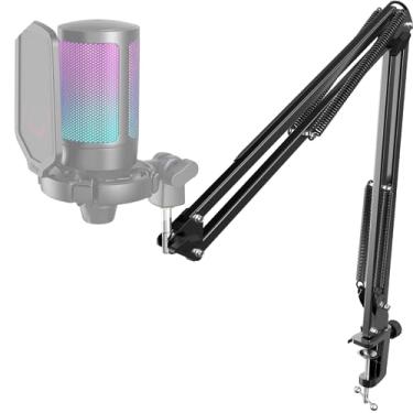 Imagem de Suporte Braço Articulado compativel com Fifine Rgb (A2 A6 A7 A8 Plus) AM8 K688 K669 K670 K658 K678 K690 Bm63 T732 T683