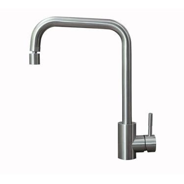 Imagem de Misturador Monocomando Cozinha Aço Escovado - De Bacco