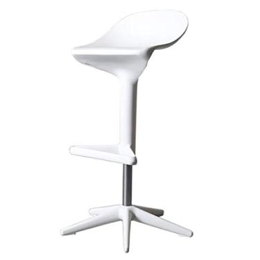 Imagem de Banquetas de bar criativas cadeira de bar giratória banqueta de elevação cadeira de bar para casa material ABS cadeiras de bar de fácil instalação (cor: ouro)