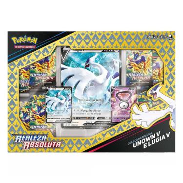 Imagem de Cartas Pokémon Box Coleção Especial Lugia  e Unown  Copag