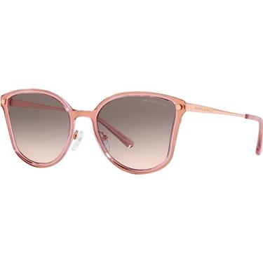 Imagem de Michael Kors - Óculos de Sol Piloto Feminino Cinza degradê Rosa Polarizado UV 2022 Moderno Homens