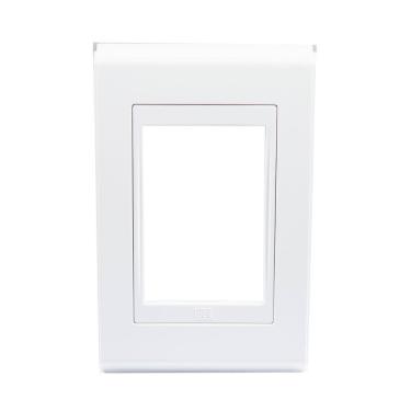 Imagem de Placa 4x2 3 Posicoes Refinatto Weg Branco