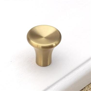 Imagem de Maçaneta hexagonal de latão sólido para armário, maçaneta para porta, cor de latão, gancho para roupas de entrada, 10