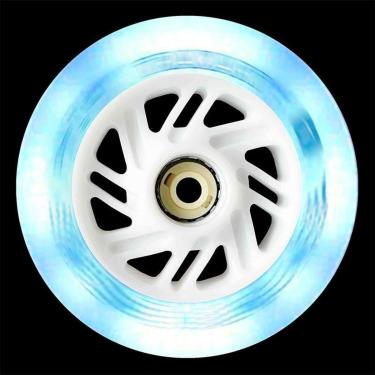 Imagem de Jogo de Rodas Traxart Inline com LED 110mm/85A - Branco-Unissex