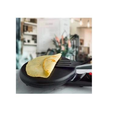 Imagem de Máquina de panquecas elétrica, máquina de crepe, superfície redonda antiaderente