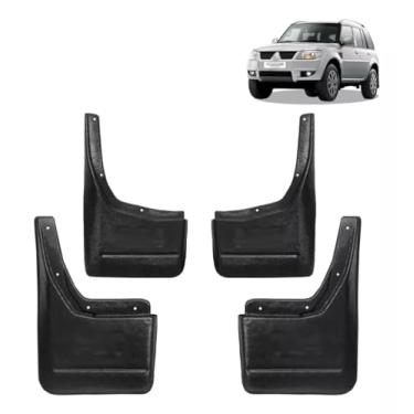 Imagem de Kit Aparabarro Lameiro (Parabarro) Par Dianteiro e Par Traseiro Adaptável para TR4 2010 2011 2012 2013 2014 2015 4 Peças