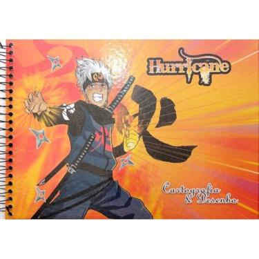 Imagem de Caderno de Cartografia e Desenho Máxima 96 folhas Capa Dura Masc.