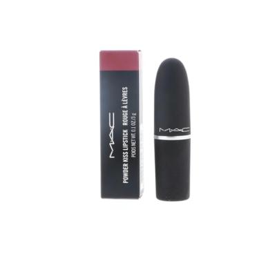 Imagem de MAC Powder Kiss Lipstick # Burning Love