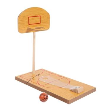 Imagem de rockible Mesa mini jogo de basquete conjunto mini dedo jogo de basquete criativo brinquedo de mesa jogos de arcade para adultos viagem festa favor