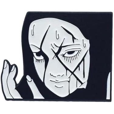 Imagem de Junji Ito Tomie Kawakami Manga Terror Japonês Uzumaki Distintivo Esmalte 3 cm, Esmalte, Esmalte