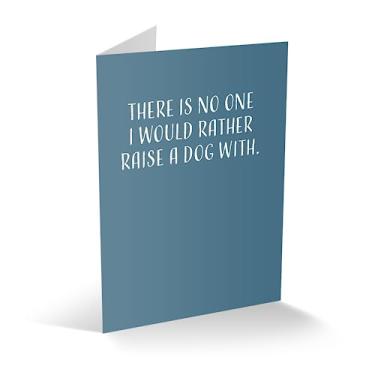 Imagem de Modern Wit Cartão de aniversário divertido, cartão I Love You, cartão de dia dos namorados, cartão de felicitações único 10 x 14 cm com envelope, branco por dentro