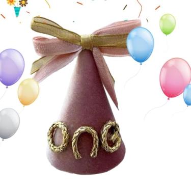 Imagem de Chapéus de festa para aniversário de crianças, varinha de fada | Chapéu de festa com bastão de estrela de veludo,Conjunto de vestidos de aniversário, suprimentos para festa, chapéu de cone, varinha de