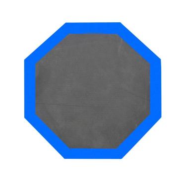 Imagem de Pad Estudo Bateria Praticável de Treino Azul 12 Pol