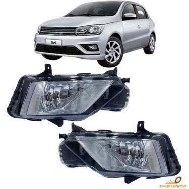 Imagem de Par Farol Milha Gol G8 Voyage G8 Saveiro G7 18 19 20 Cromado - RF