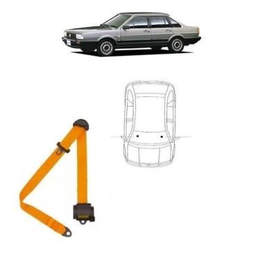 Imagem de Cinto de Segurança retrátil de 3 pontos dianteiro VW Santana - HCML, L