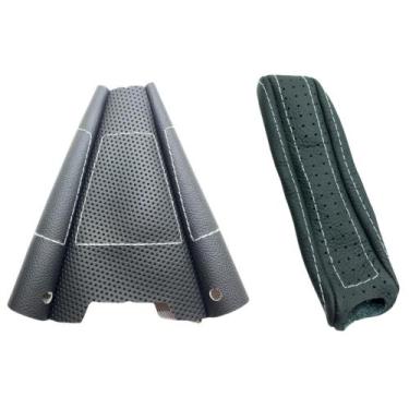 Imagem de Kit Coifa Câmbio Manual E Capa Alavanca do Freio de Mão Civic G8 2006 