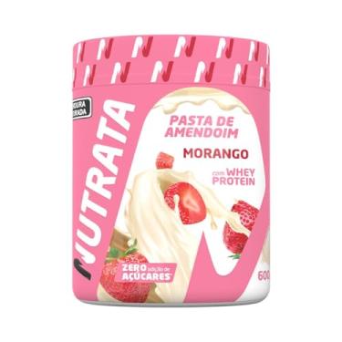 Imagem de Nutrata Pasta de Amendoim Sabor Morango 600g