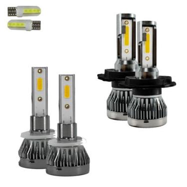 Imagem de Kit ultra led nano hyundai ix35 2012/2021 22000 lúmens 6500k (h4/h27) 