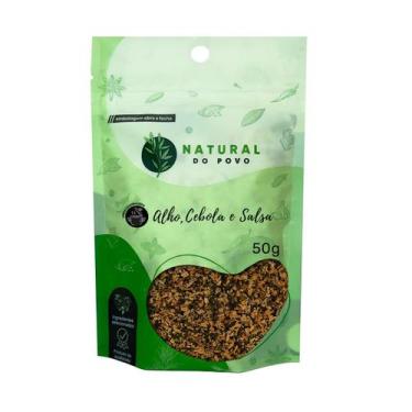 Imagem de Mix Alho, Cebola E Salsa Desidratado Pouch Premium 50g - Natural do Po