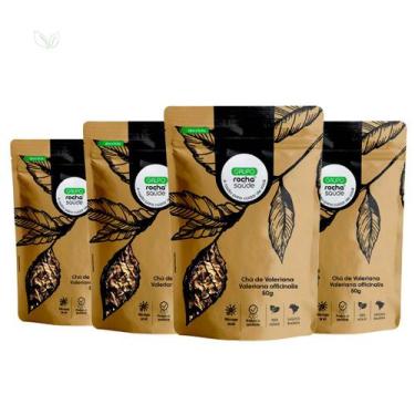 Imagem de Kit 4 pct Chá de Valeriana - Valeriana Officinalis - 50g - Rocha Saúde