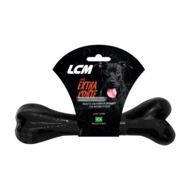 Imagem de Brinquedo Osso Borracha Extra Forte LCM para Cães Grande