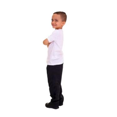Imagem de Kit Com 3 Calças Infantil De Tactel Uniforme Escolar Menino - Repeliqu