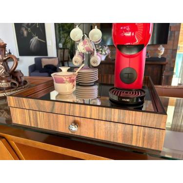 Imagem de Bandeja Suporte de Maquina Café Dolce Gusto 42x45 Capacidade 36 Unidad