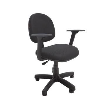 Imagem de Cadeira de Escritório secretária giratória 758 em tecido space com bra