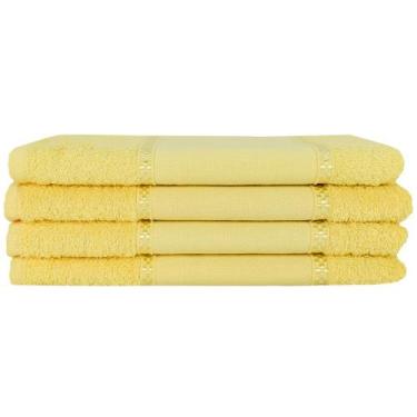 Imagem de Kit 12 Toalhas De Lavabo Pintar Bordar Ponto Russo Perfeito Estilo, Am